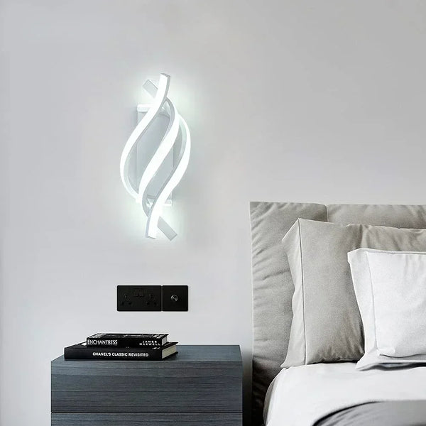 Miravique Design Spiral Wall Lamp