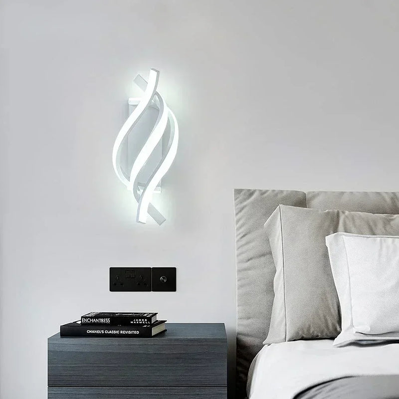 Miravique Design Spiral Wall Lamp