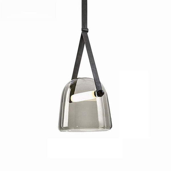 Miravique Glass Belt Suspension Pendant Lamp