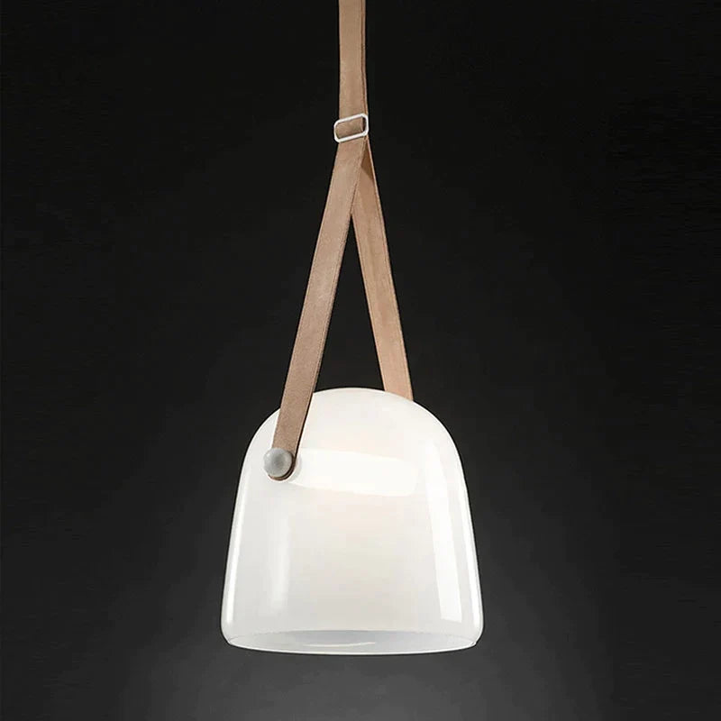 Miravique Glass Belt Suspension Pendant Lamp