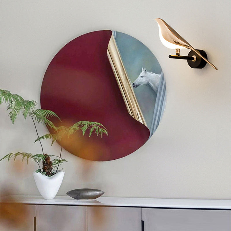 Miravique Led Art Design Bird Wall Light