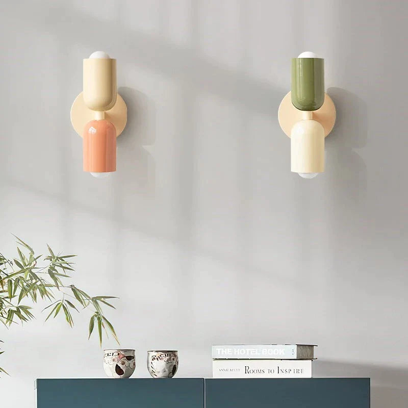 Miravique Minimalist Two-Bulb Wall Sconce