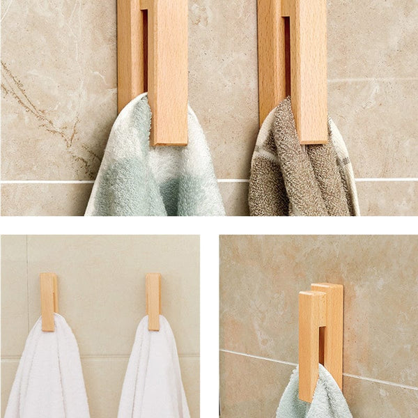 Wood Towel Hook