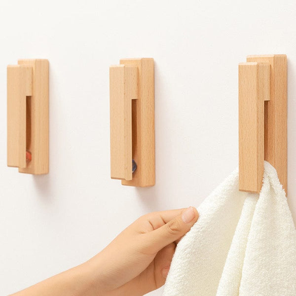 Wood Towel Hook