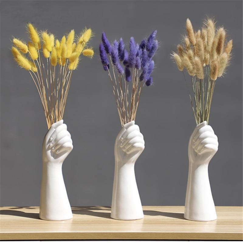 Ceramic Hand Vase