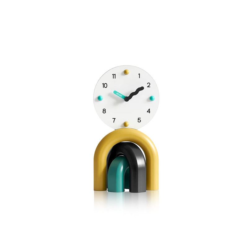 Nordic Art Arch Design Table Clock