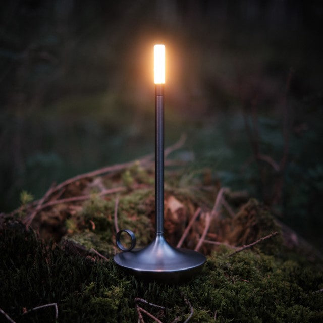 Nordic Candle Holder Light – Minimalistic Scandinavian Table Lamp