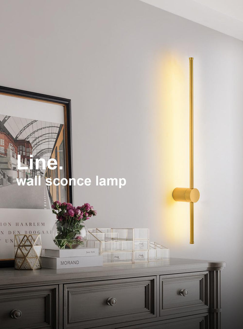 Nordic Sleek Linear Wall Lights