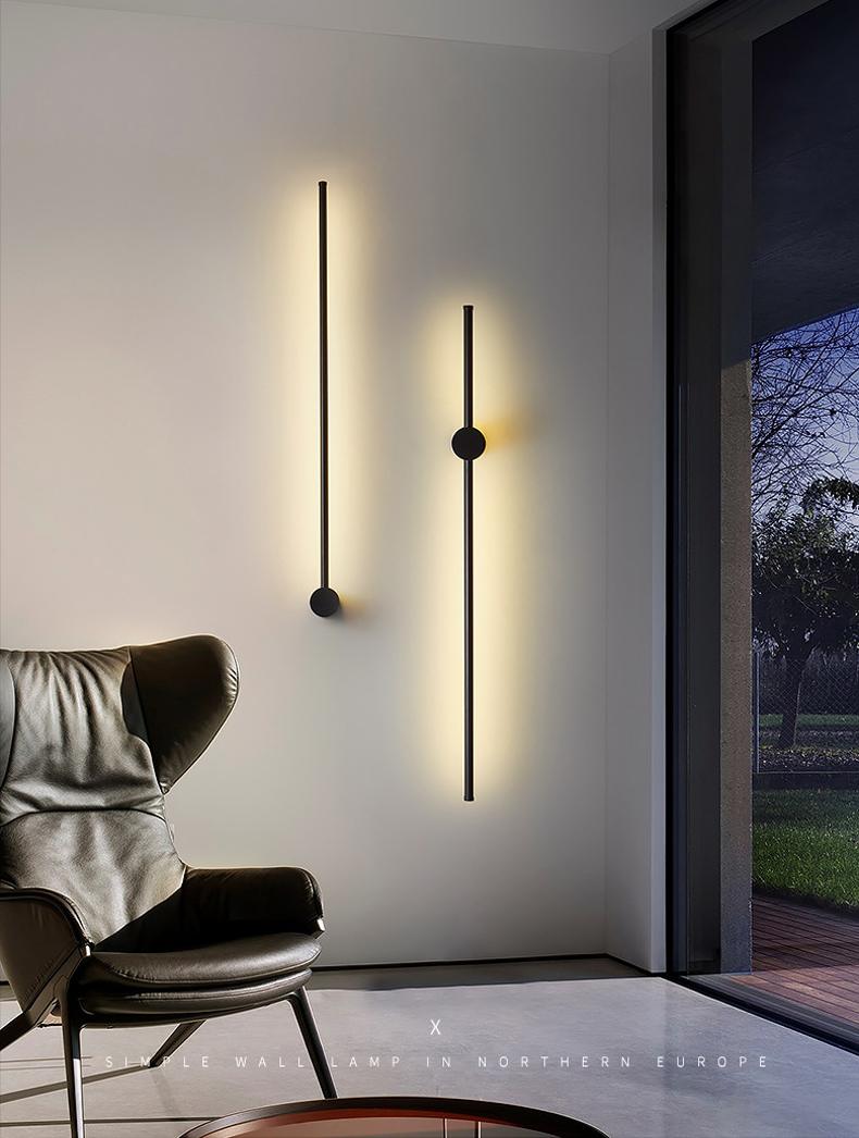 Nordic Sleek Linear Wall Lights