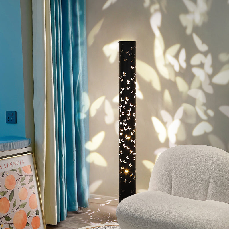 Modern Miravique Column Floor Lamp – Sleek Design with Adjustable LED Lighting for Home & Commercial Use