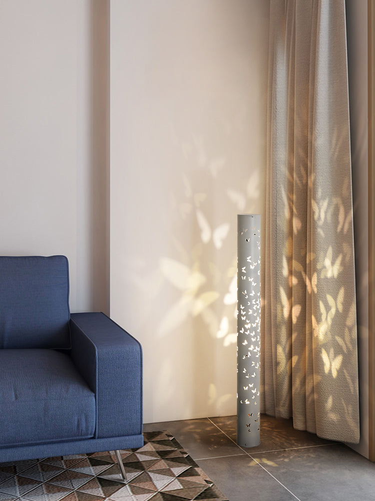 Modern Miravique Column Floor Lamp – Sleek Design with Adjustable LED Lighting for Home & Commercial Use