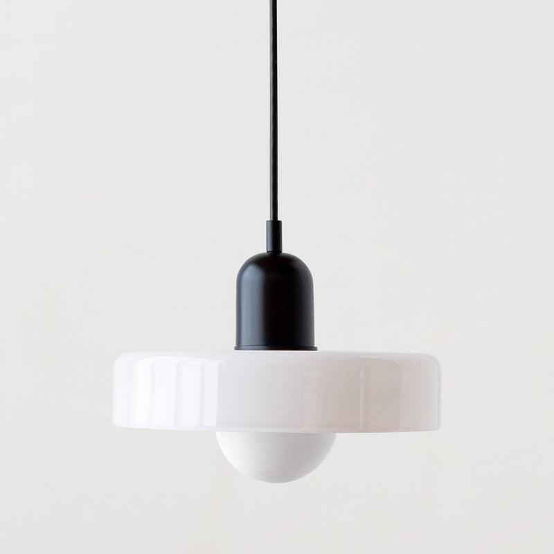 Bauhaus Pendant Lamp – Colored Glass Stylish Design