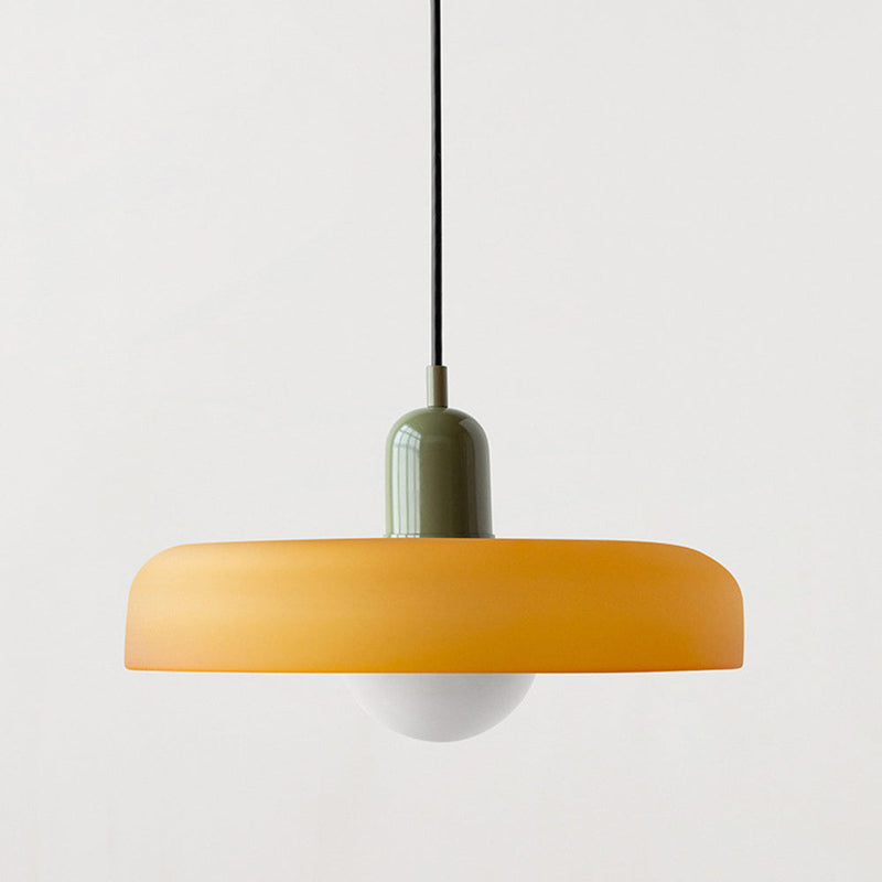 Bauhaus Pendant Lamp – Colored Glass Stylish Design