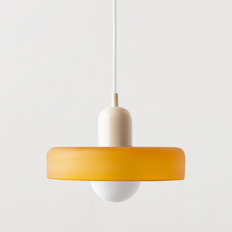 Bauhaus Pendant Lamp – Colored Glass Stylish Design