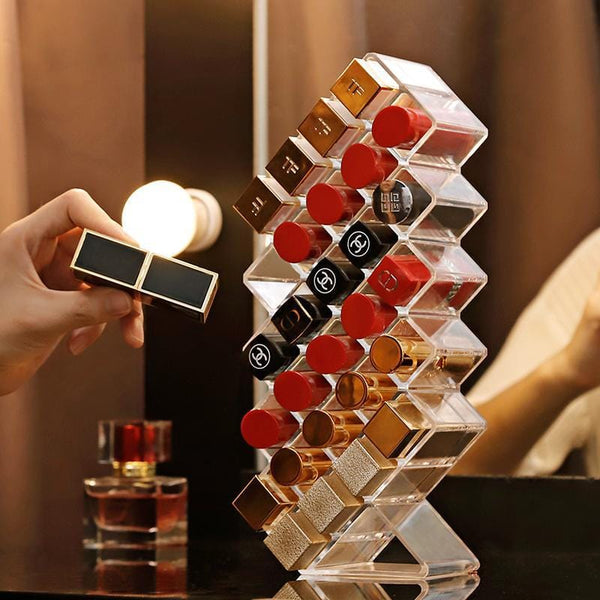 Staircase Lipstick Organizer