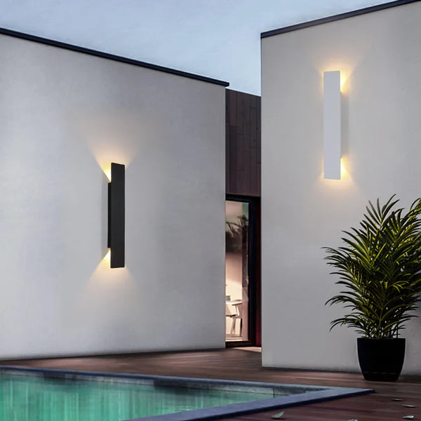 RainLight - Stylish Weatherproof Aluminum Outdoor Wall Lamp