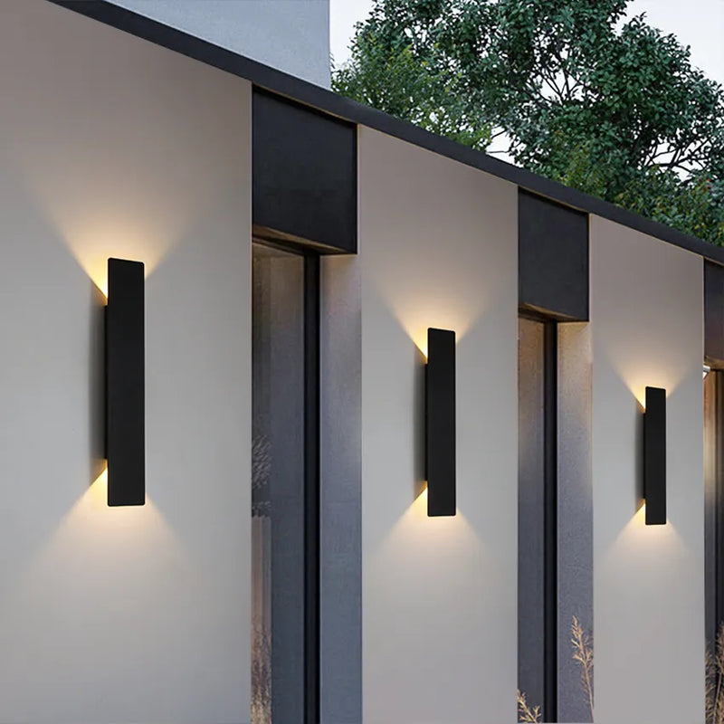 RainLight - Stylish Weatherproof Aluminum Outdoor Wall Lamp