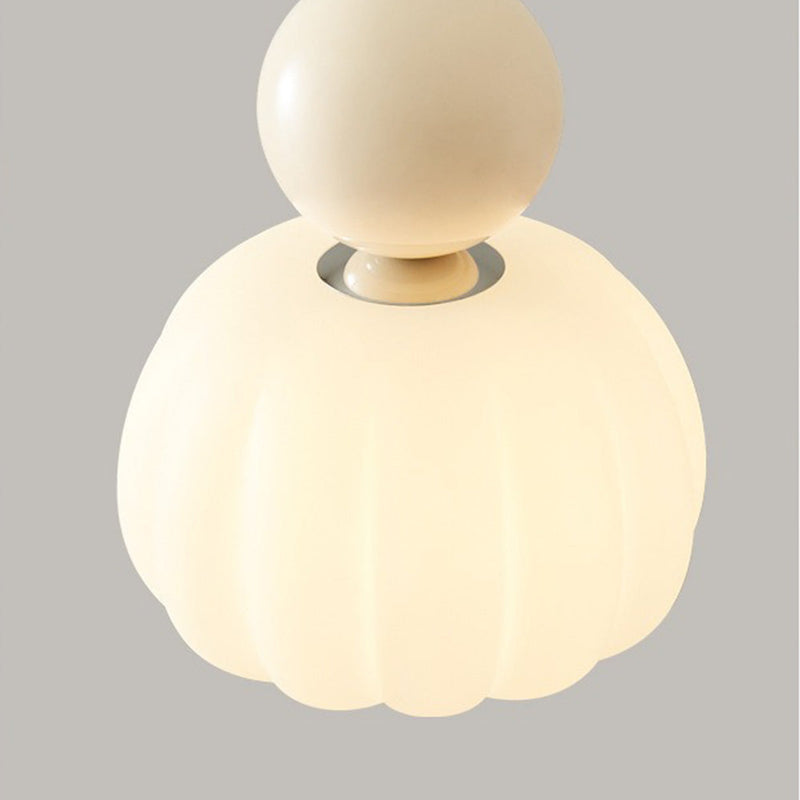 Miravique Mini Pumpkin Shade Pendant Lamp