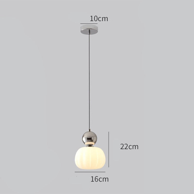 Miravique Mini Pumpkin Shade Pendant Lamp