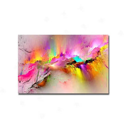 Prismatic Explosions Canvas Art