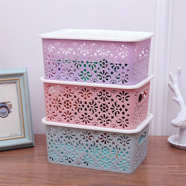 Patterned Storage Baskets