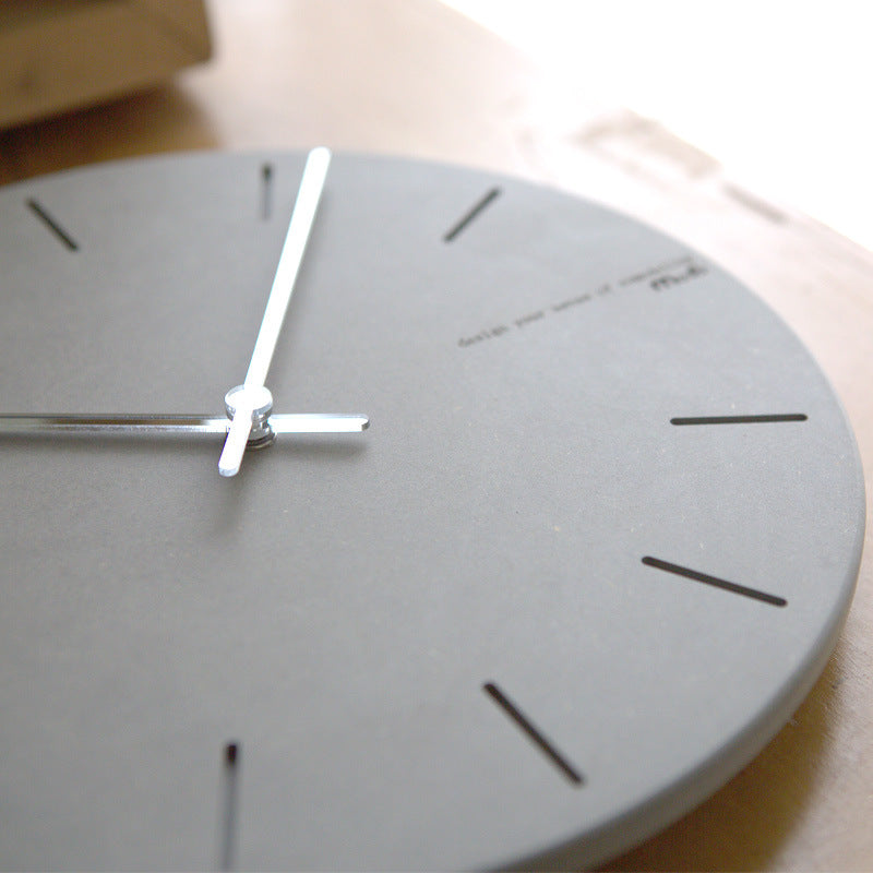 Minimalistic Simple Silent Wall Decoration Clock