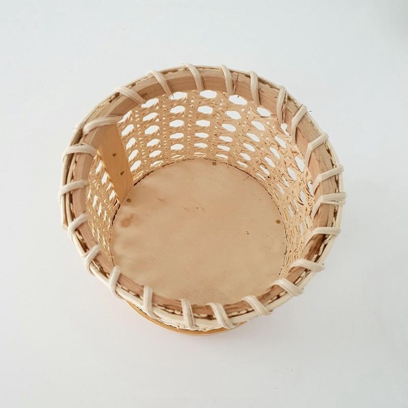 Rattan Cutlery Organizer