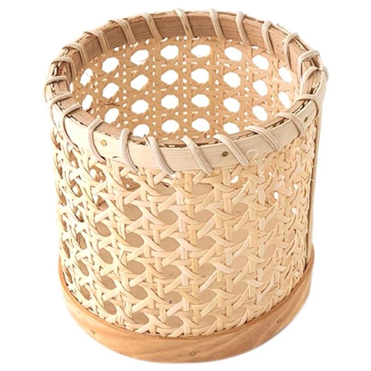 Rattan Cutlery Organizer