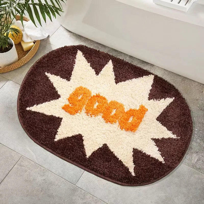 Hey, You Good? Tufted Bath Mat