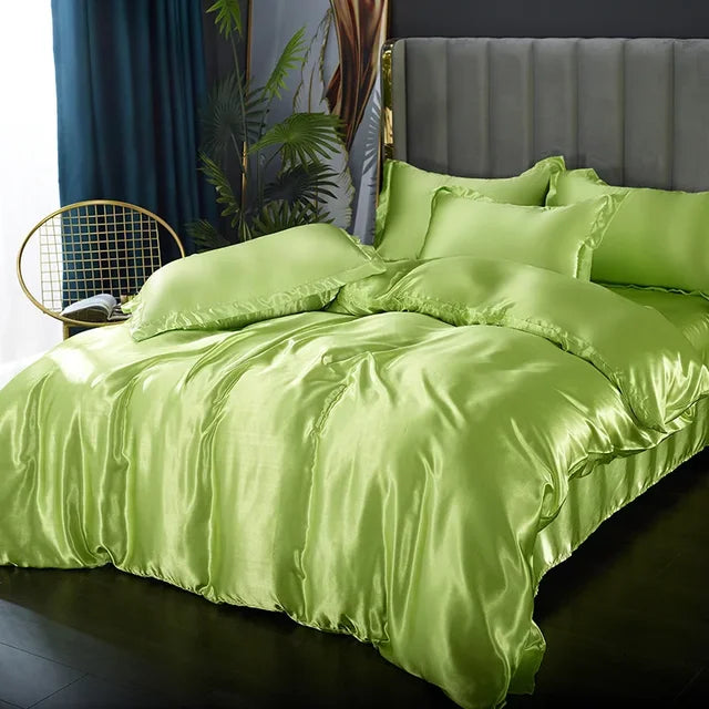 Silk Satin Bedding Set