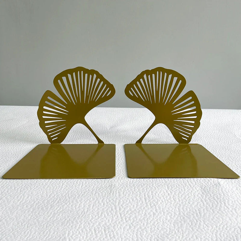 GoldenGinkgo - Bookends Decoration