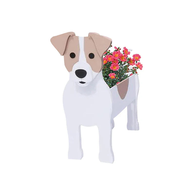 Flowerpot - Pawsome - dog planter - Different breeds