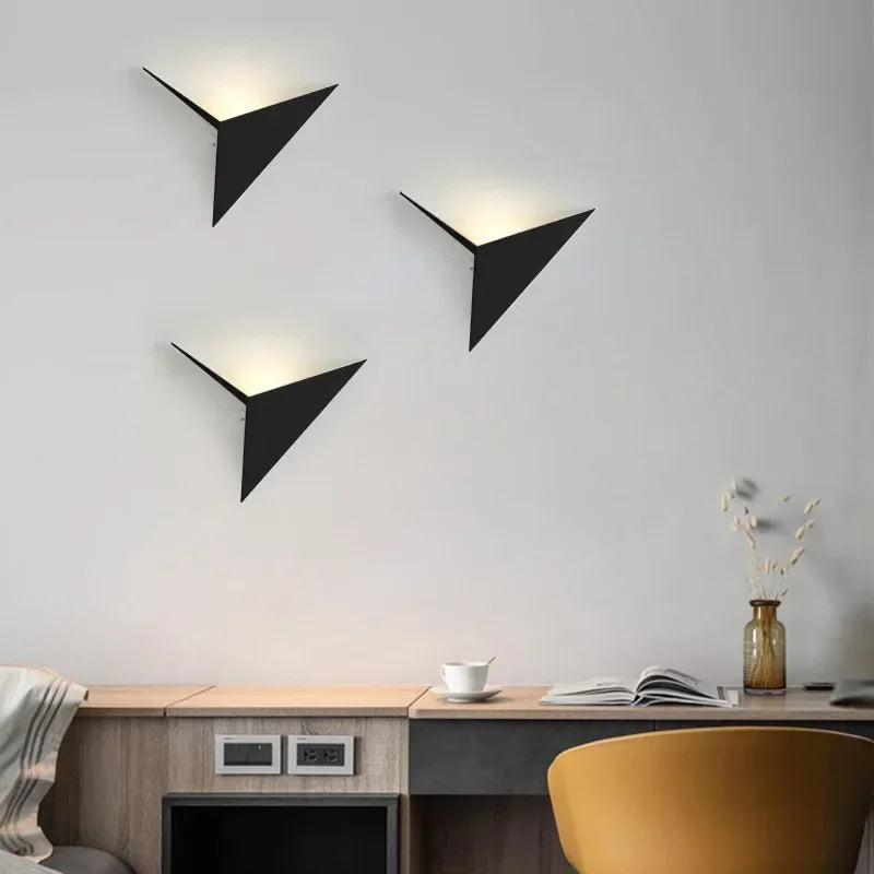 Modern Creative Triangle Wall Light