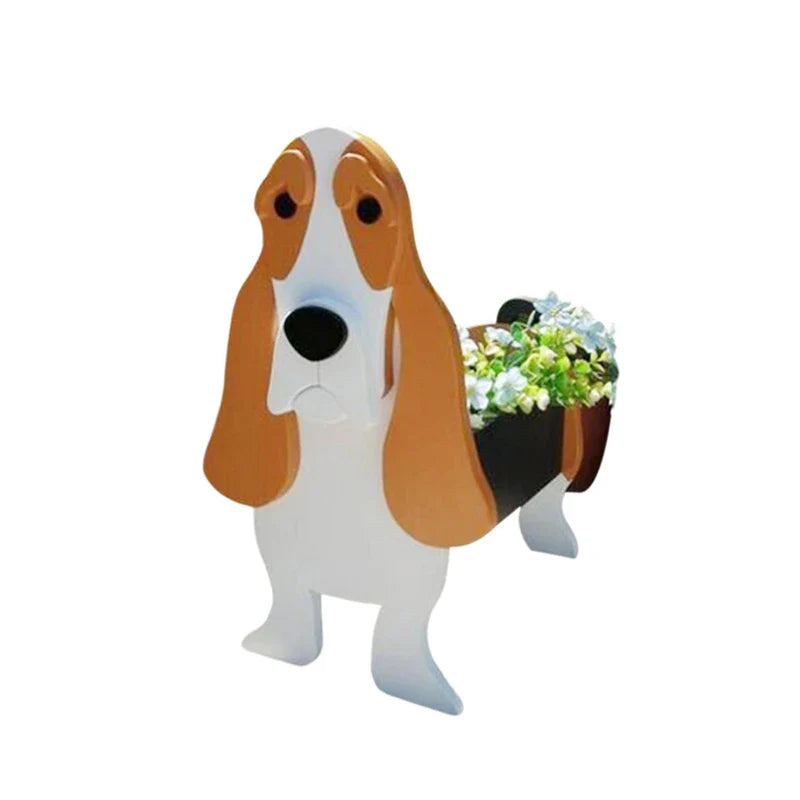 Flowerpot - Pawsome - dog planter - Different breeds