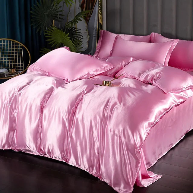 Silk Satin Bedding Set