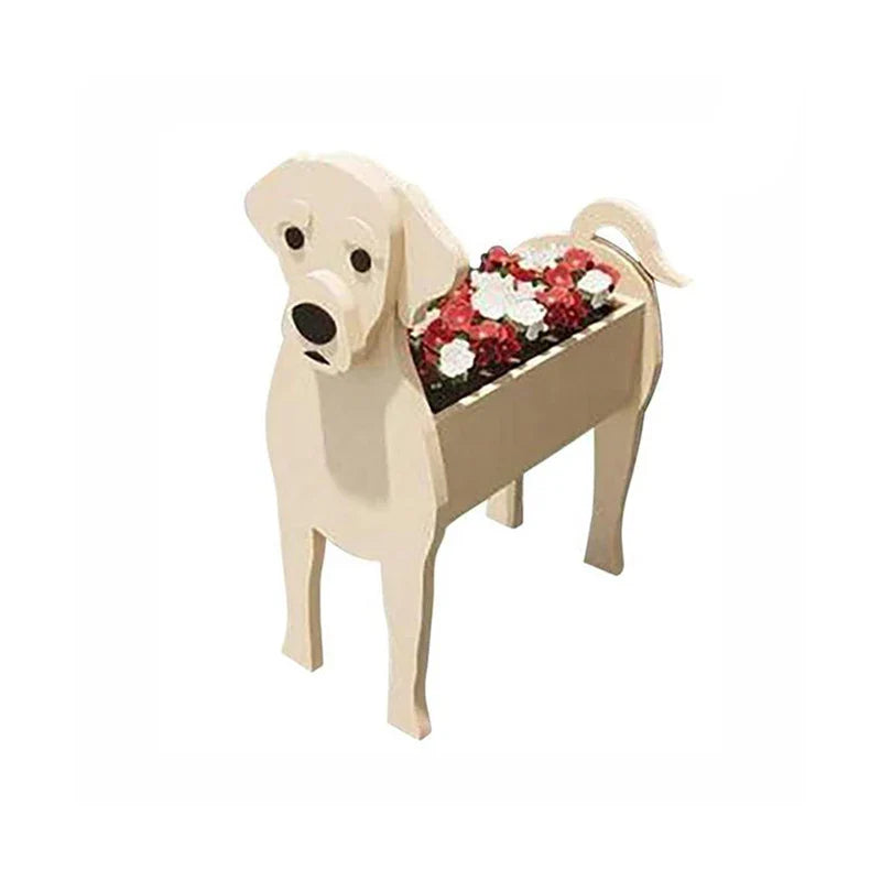 Flowerpot - Pawsome - dog planter - Different breeds