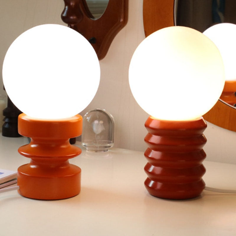 Coil Shape Atmosphere Table Lamp