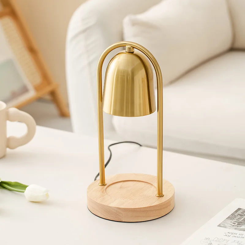 Golden Bell Candle Warmer