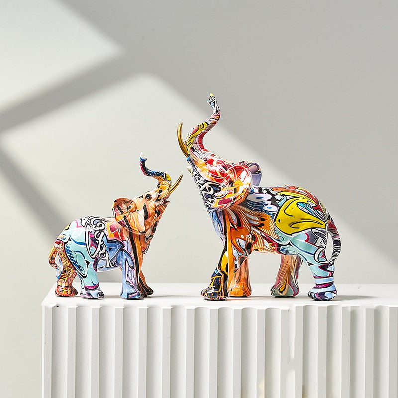 Elephant Decorative Figurine