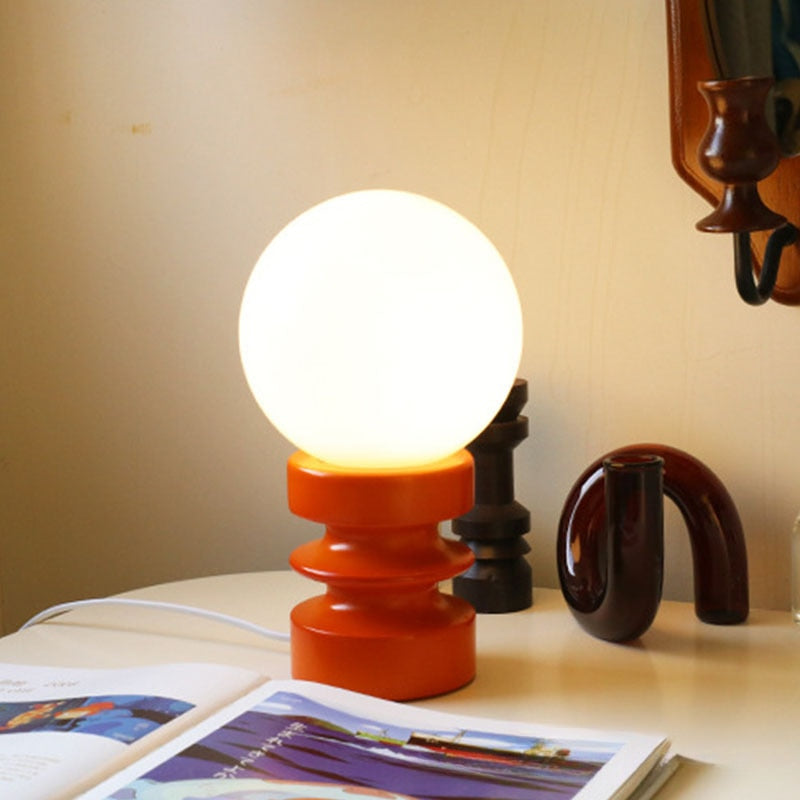 Coil Shape Atmosphere Table Lamp