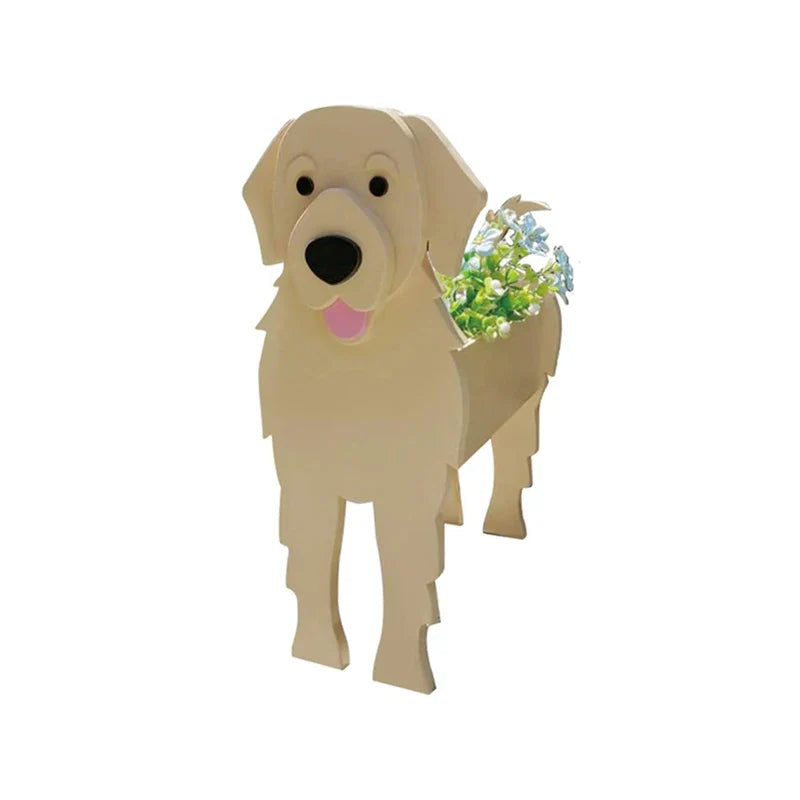 Flowerpot - Pawsome - dog planter - Different breeds