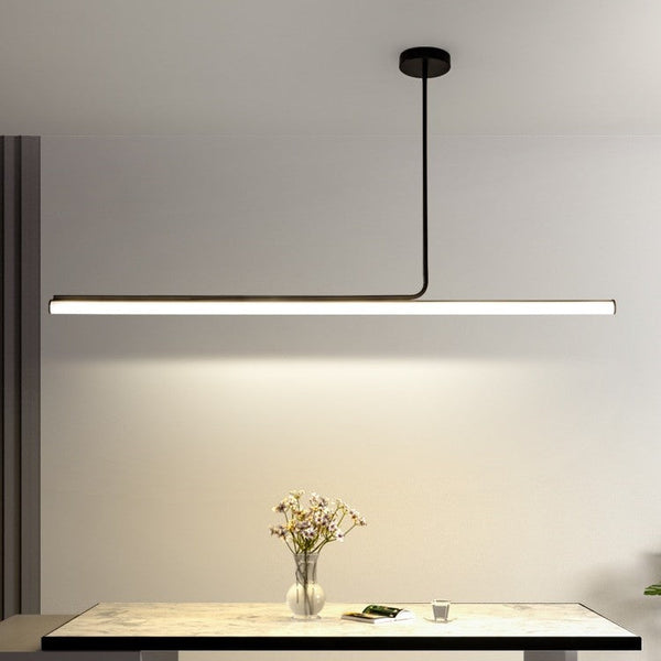 Miravique Modern Long Tube Pendant Light