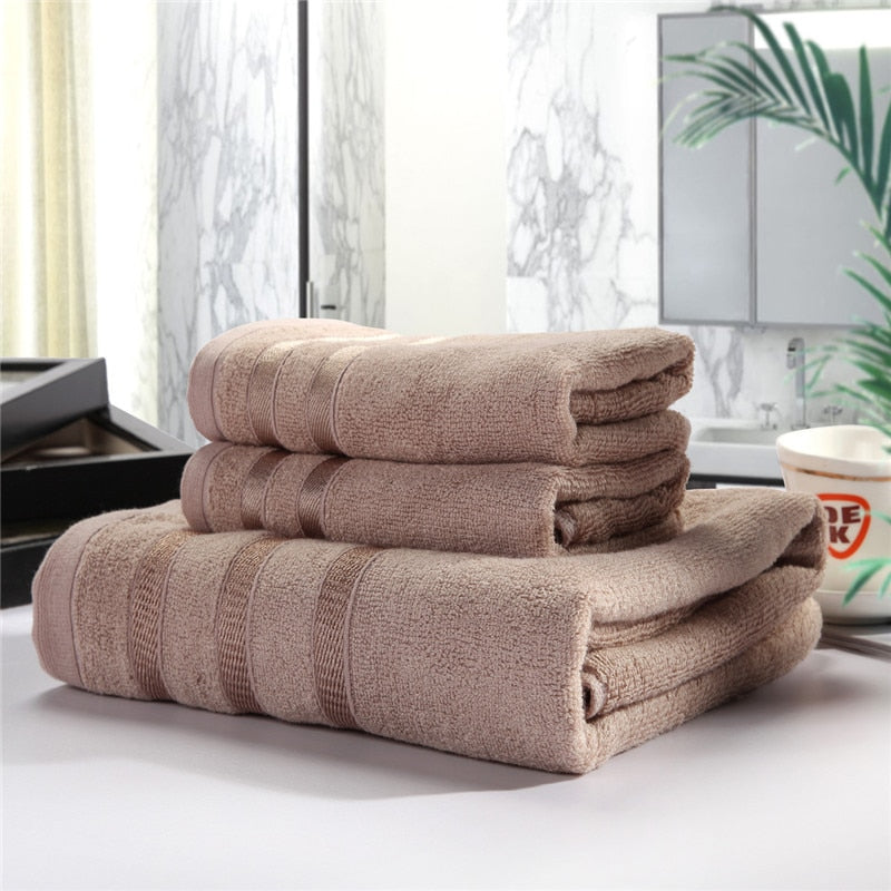 Premium Bamboo Bath Towel Set | bathroom