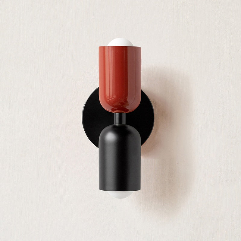 Miravique Minimalist Two-Bulb Wall Sconce