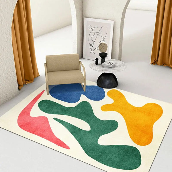 Modern Abstract Art Area Carpet