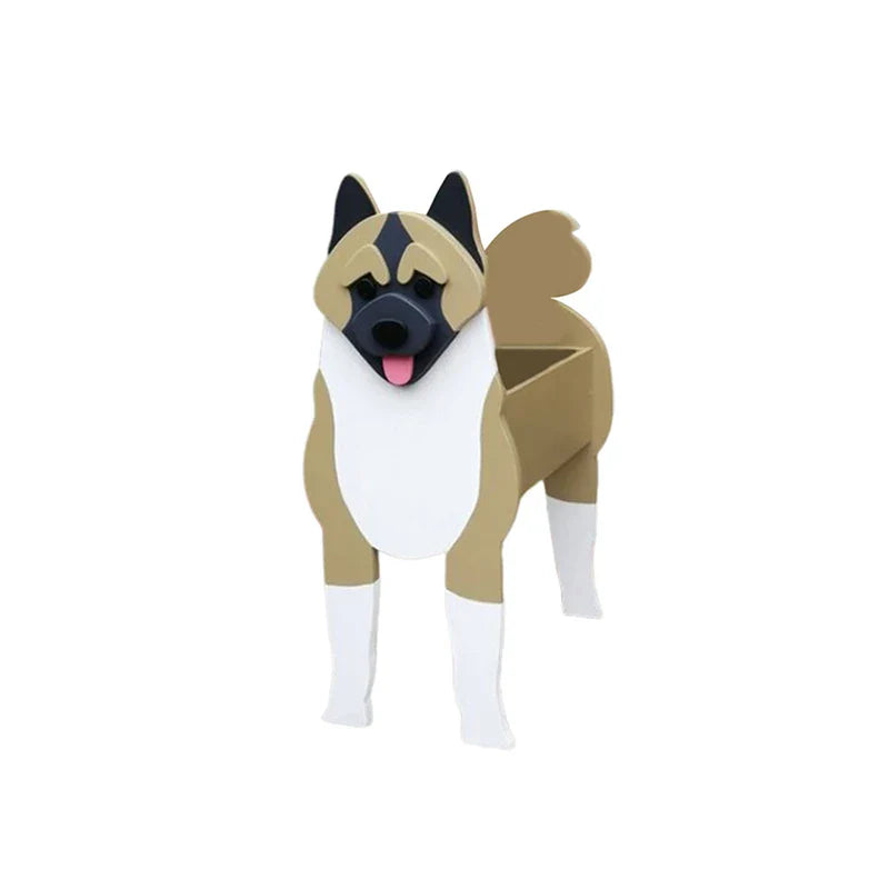 Flowerpot - Pawsome - dog planter - Different breeds