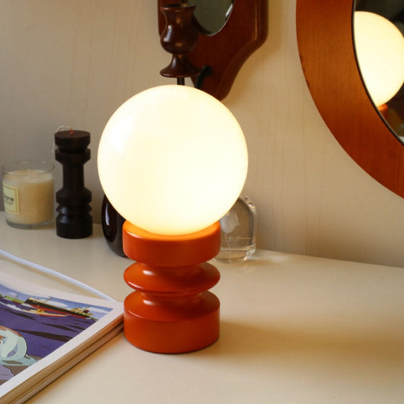 Coil Shape Atmosphere Table Lamp