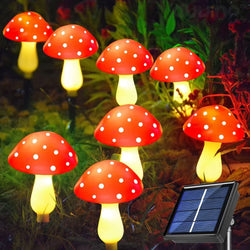 Solar Mushroom Lamp - Mushy - Waterproof - Garden Decor