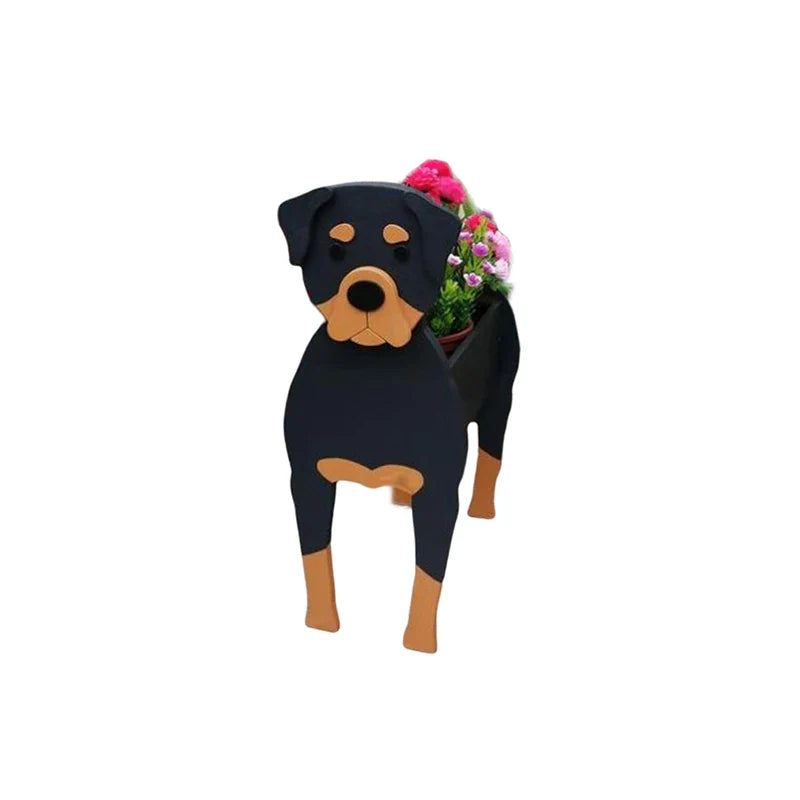 Flowerpot - Pawsome - dog planter - Different breeds