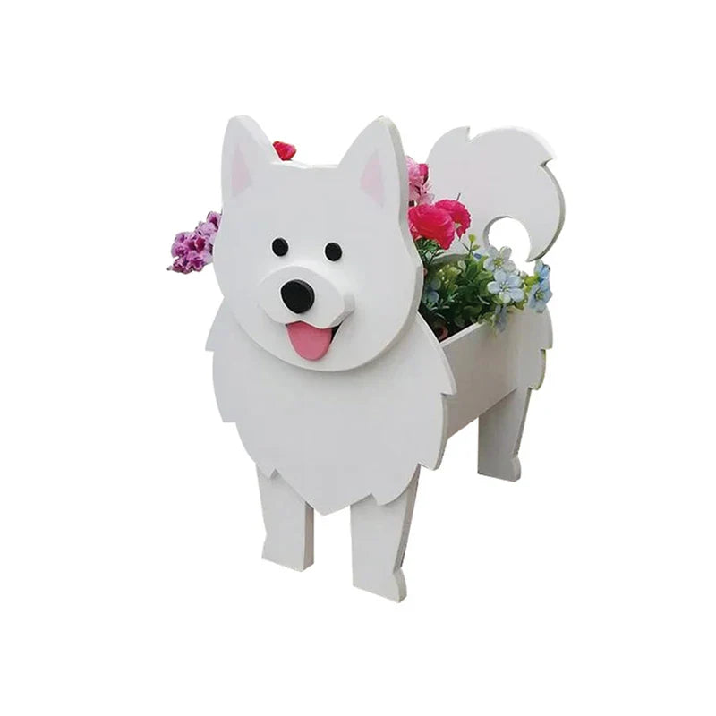 Flowerpot - Pawsome - dog planter - Different breeds